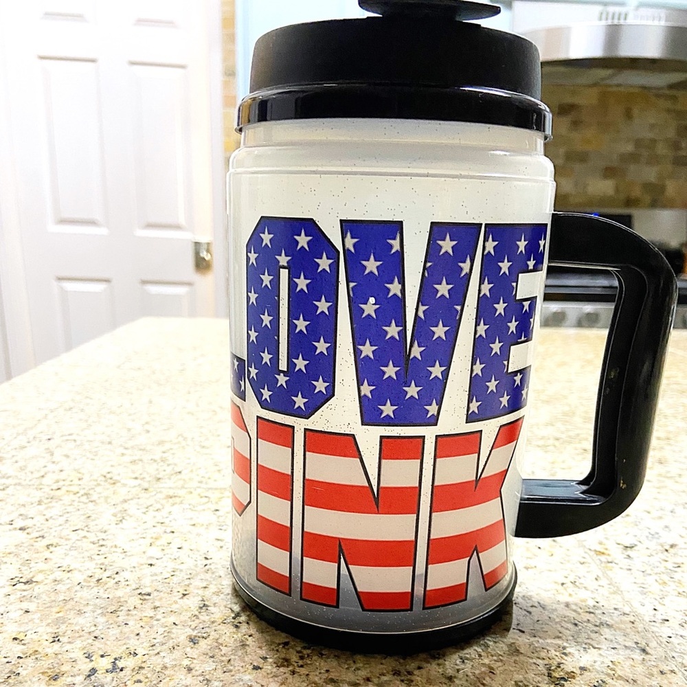 PINK Light up Patriotic cup🇺🇸